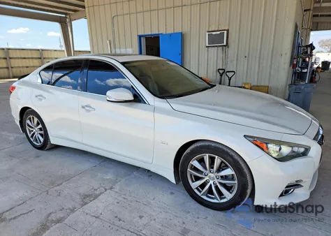 2017 Infiniti Q50 3.0T Premium from USA, damaged, VIN JN1EV7AR4HM831733